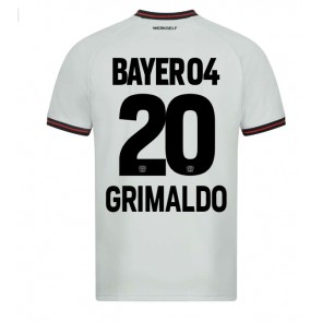 Bayer Leverkusen Alejandro Grimaldo #20 Udebanetrøje 2023-24 Kort ærmer